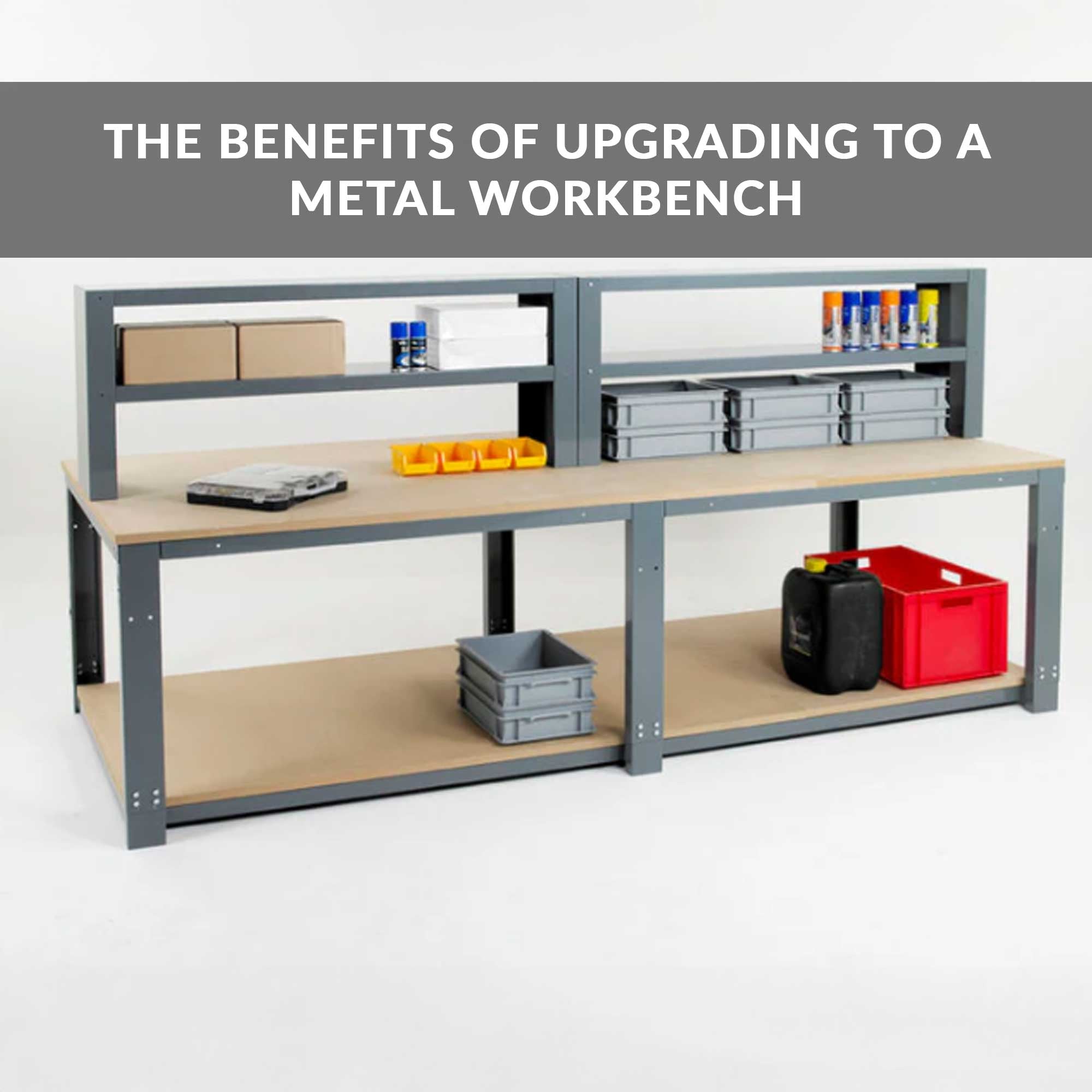 Metal Workbenches - The Benefits of Upgrading – Ironstor Storage Solutions