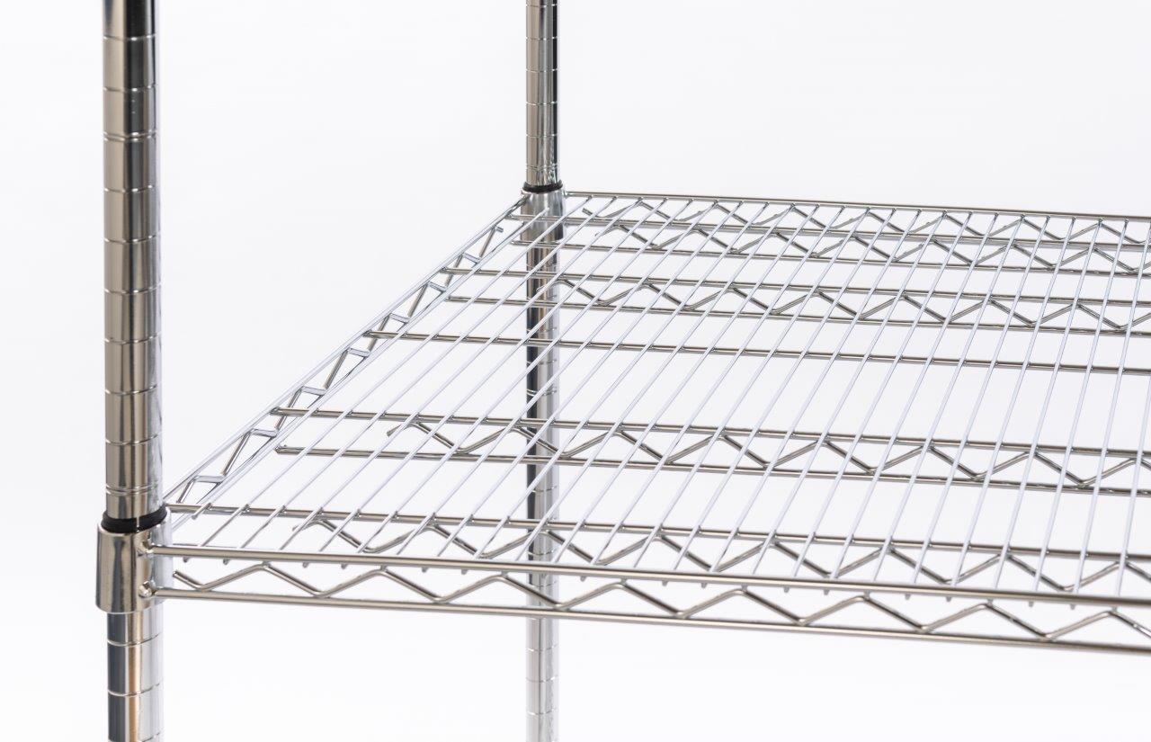 Chrome Wire Shelving