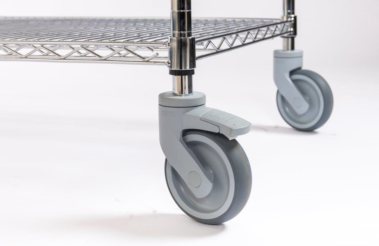 Chrome Wire Shelving