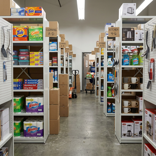Profile Metal Shelving household retail