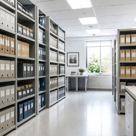 Archive Shelving: Tame Your Paper Records!
