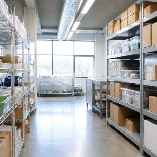 Chrome Wire Shelving vs Solid Steel