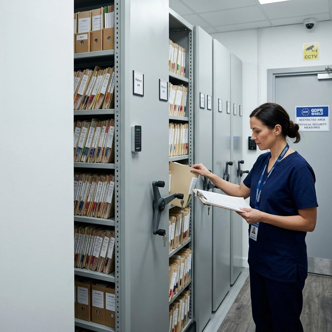 Patient Record Security: Secure Archive Racking For Healthcare