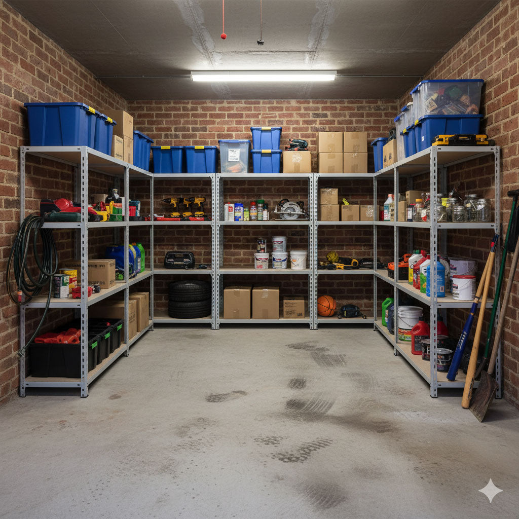 Choose Domestic Garage Shelving in 5 Minutes.