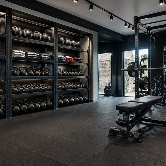 Heavy Duty Shelving for Sports Equipment.