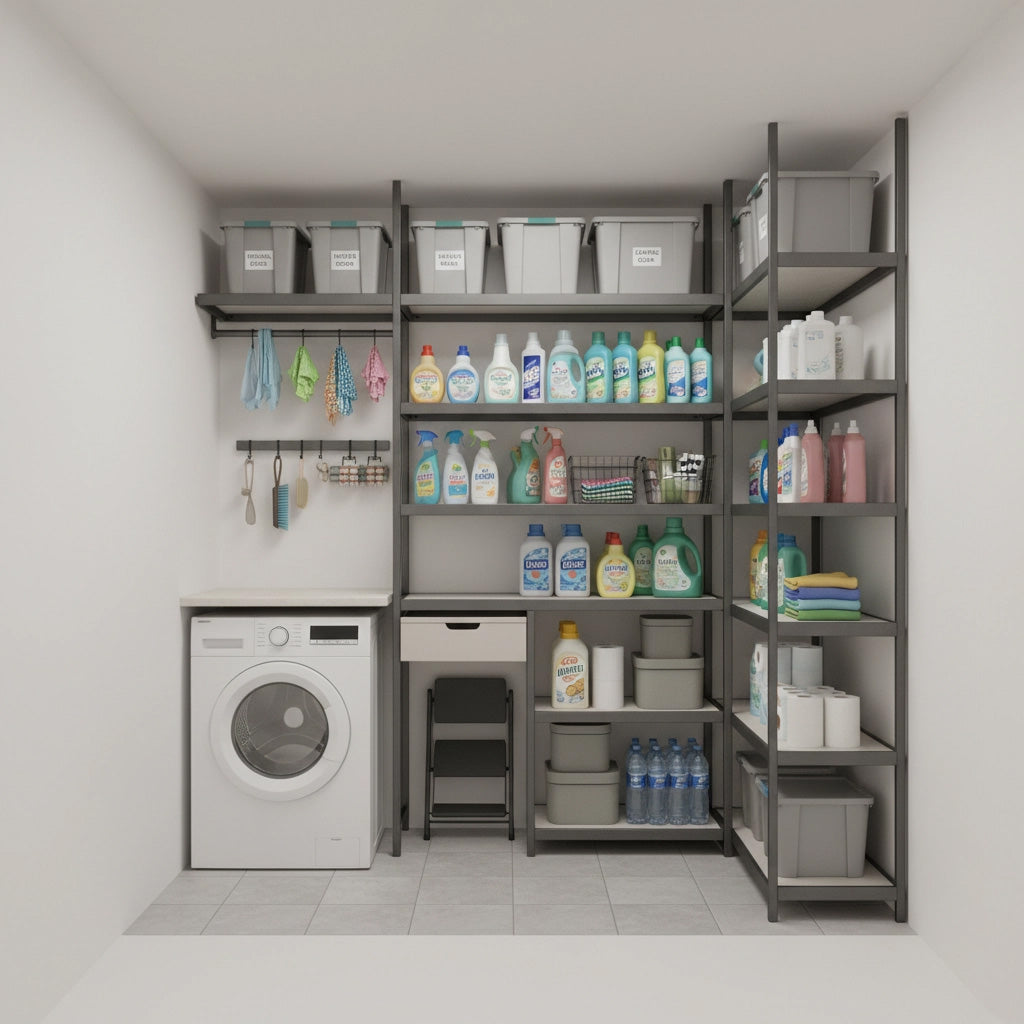 How Heavy Duty Shelving Can Maximise Space and Organise Your Home