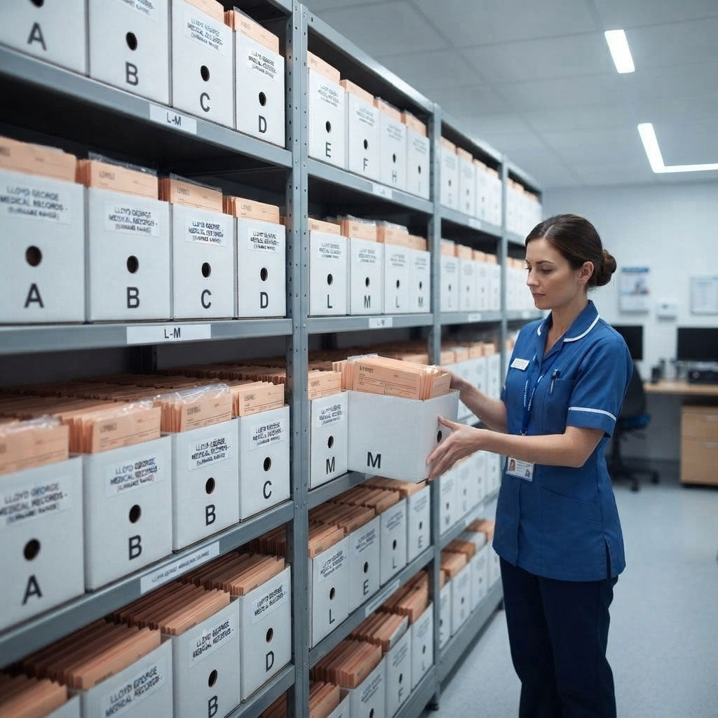 Lloyd George Notes & NHS Records Storage