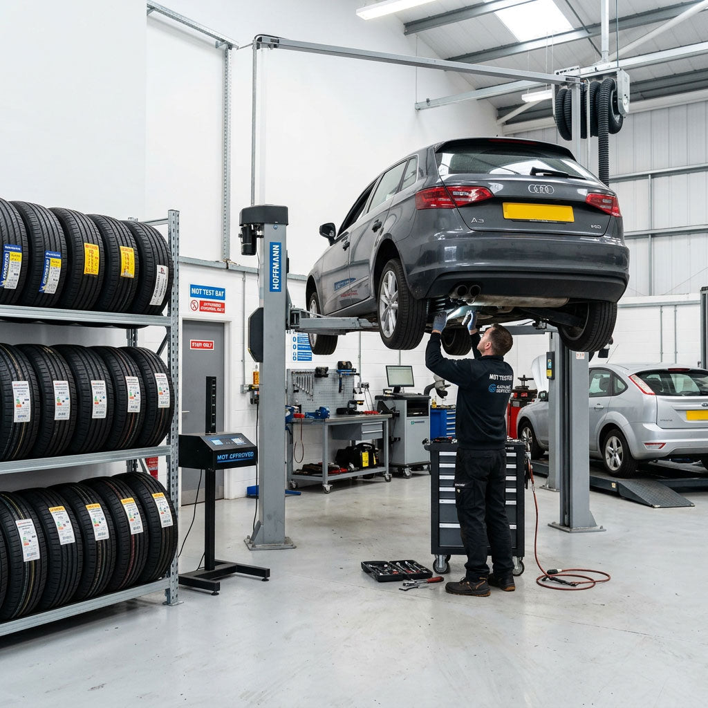 Storage for Vehicle Workshops & MOT Bays