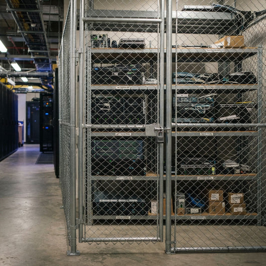 Security Cages and Lockable Storage