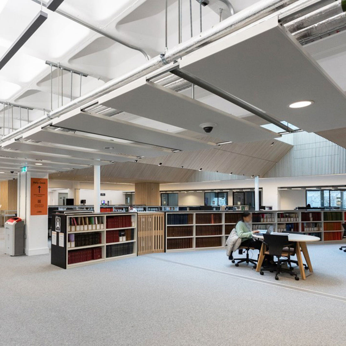 Modern Library Shelving For Schools