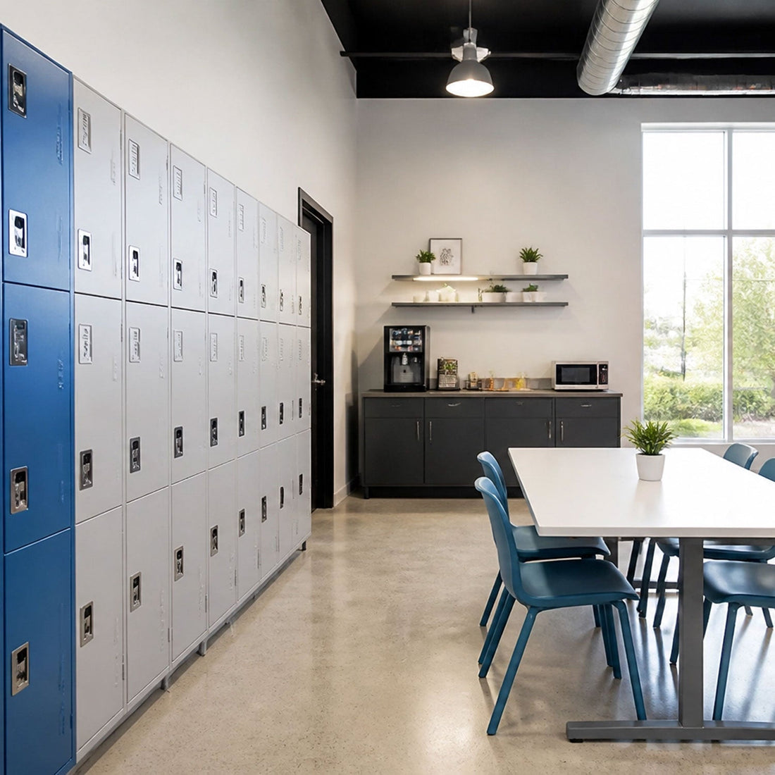 Lockers That Actually Get Used In Staff Rooms