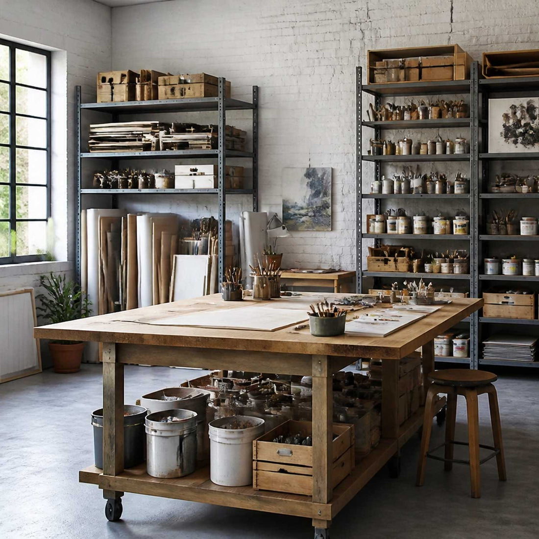 Garage to Studio: Storage for the Creative Professional