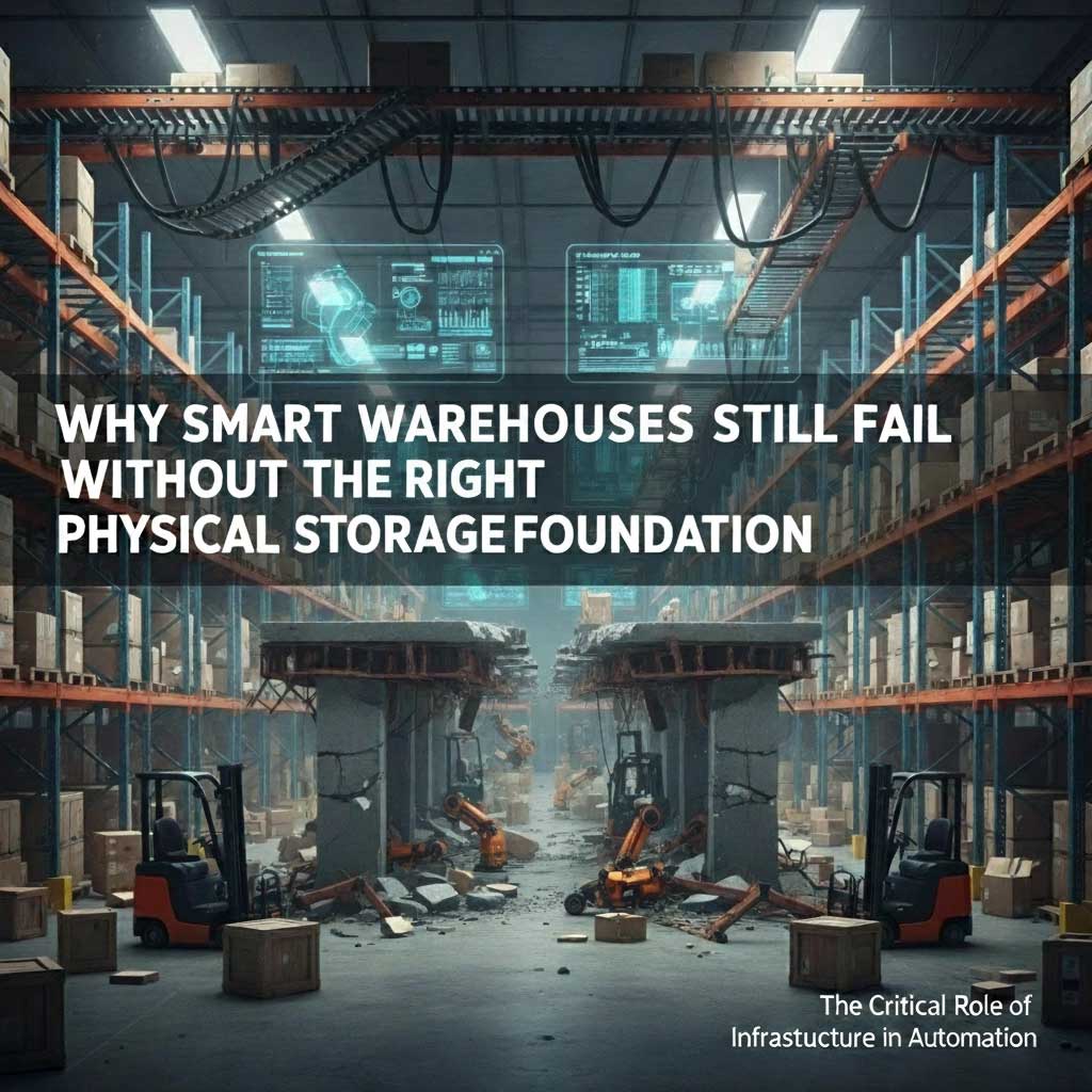 Why Smart Warehouses Still Fail Without the Right Physical Storage Foundation