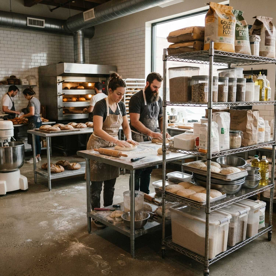 Bakery & Production Kitchen Storage