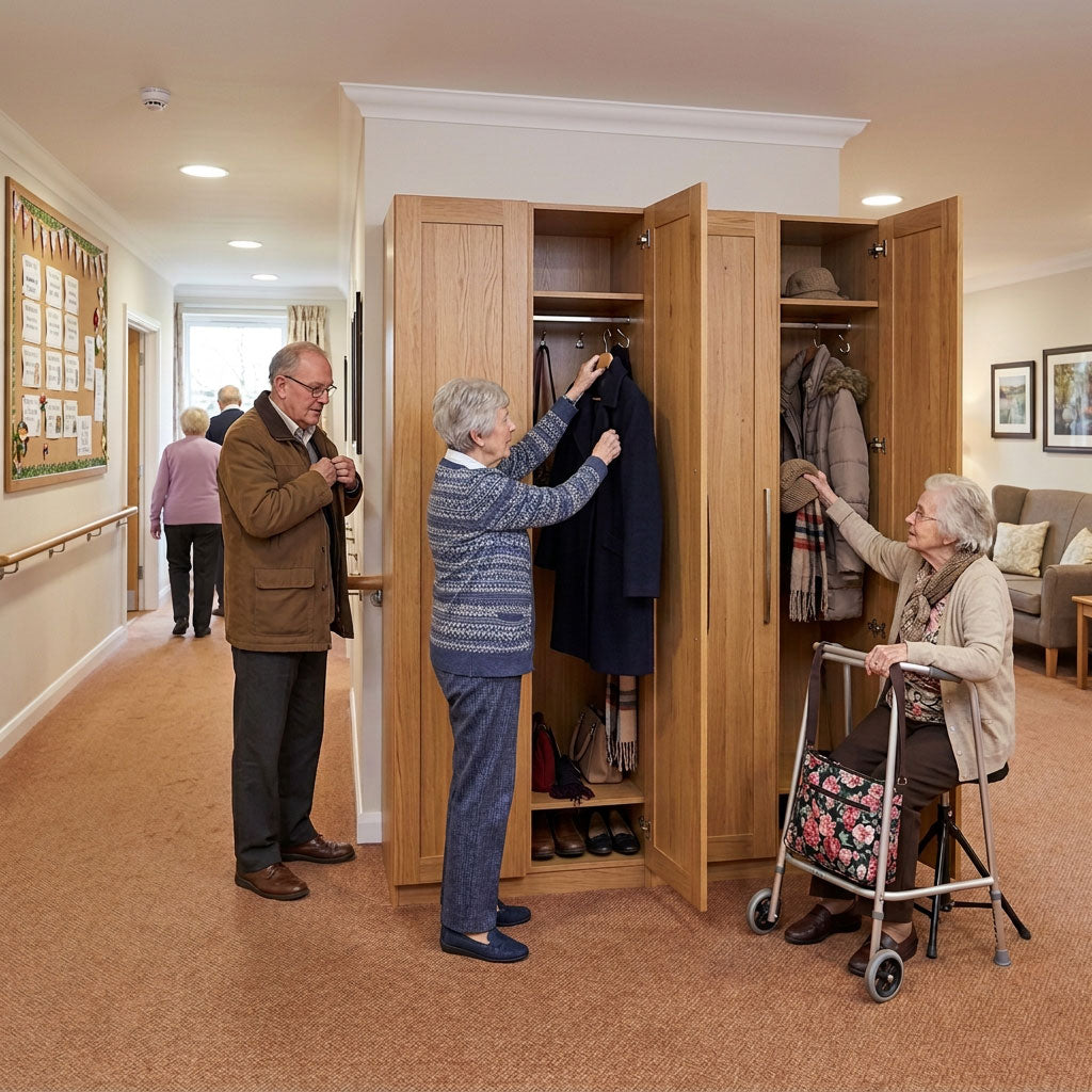 Storage for Care Homes and Assisted Living Facilities