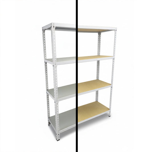 Steel shelving vs. Chipboard shelving: Which Wins?
