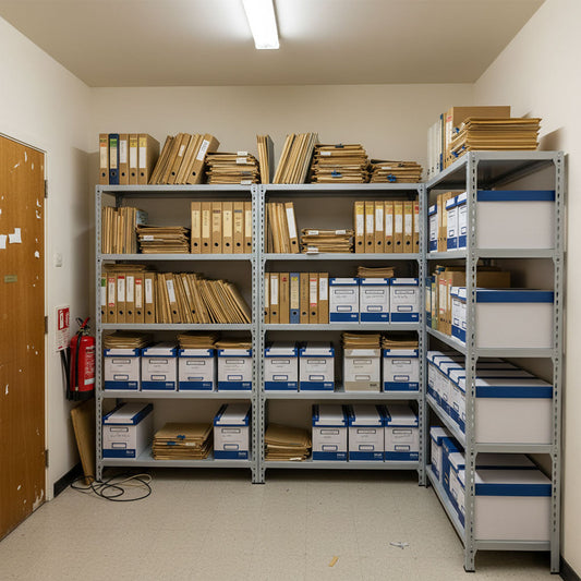 5 Ways IronStor Shelving Can Double Your Office Storage