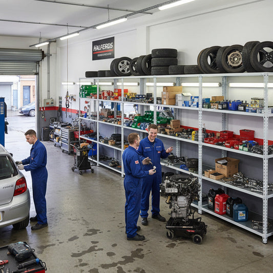 Shelving Systems for Busy Commercial Garages