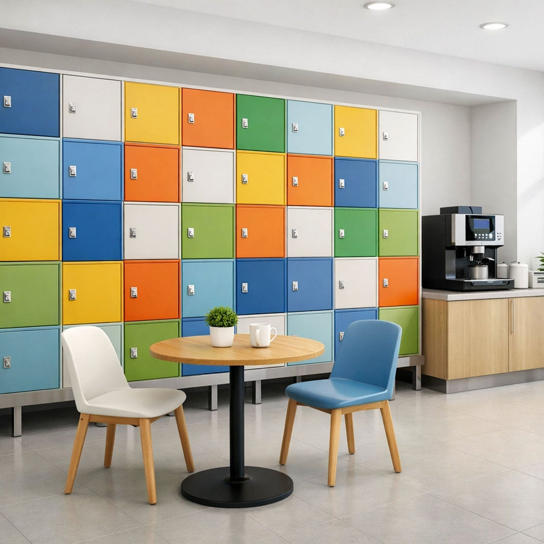 How Cube Lockers Solve Storage Hurdles in Staffrooms