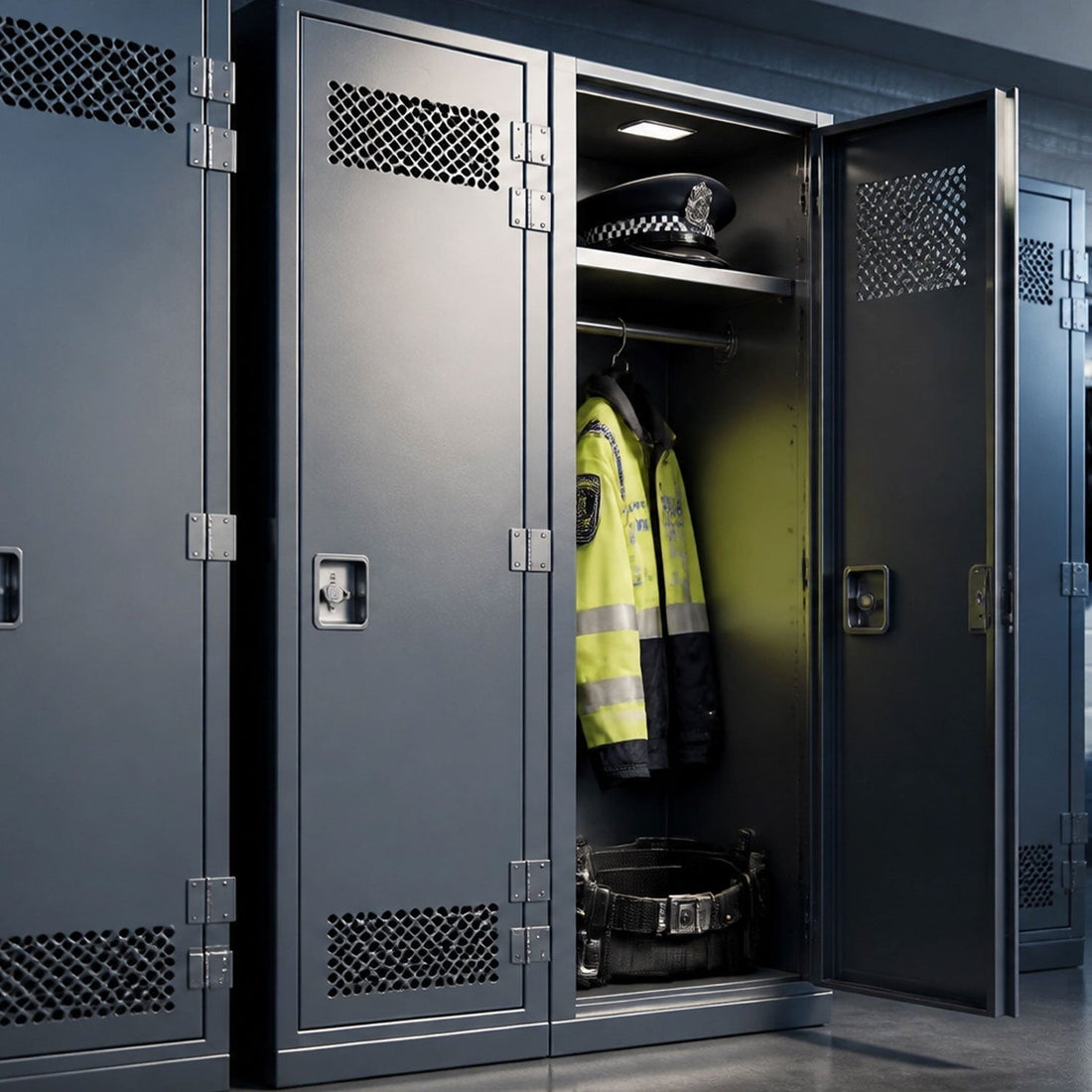 First Responders: Lockers Built for Duty