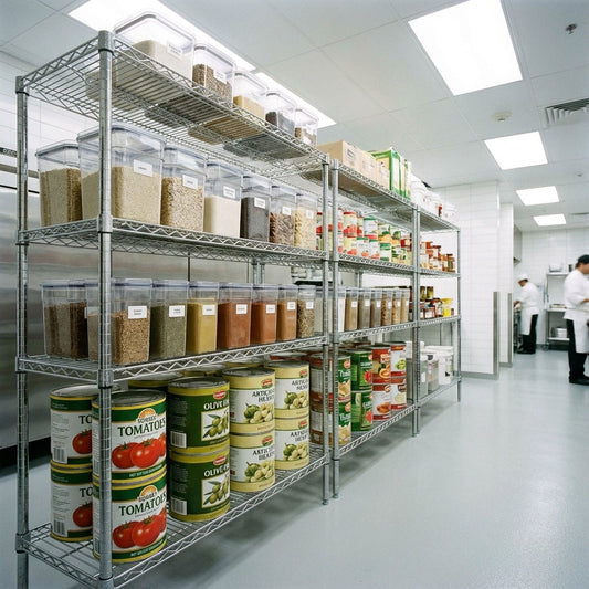 Choosing Perfect Food Storage Shelving.