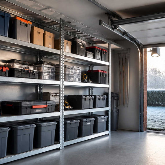 Winter-Proofing: Galvanised Shelves for Damp Garages