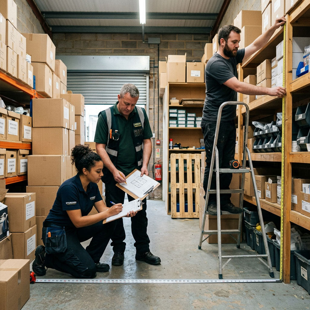 How to Measure Up for Shelving & Racking