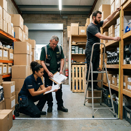 How to Measure Up for Shelving & Racking