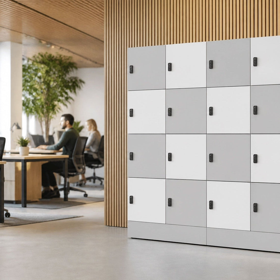 Hybrid 'Hubs': Why Cube Lockers are the New Desk
