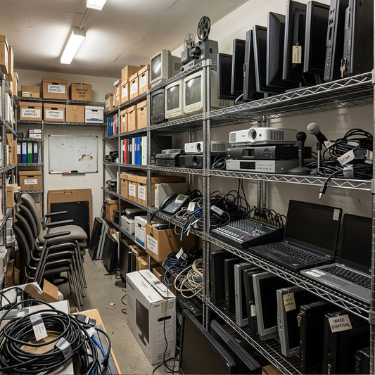How to Store Office Equipment Safely