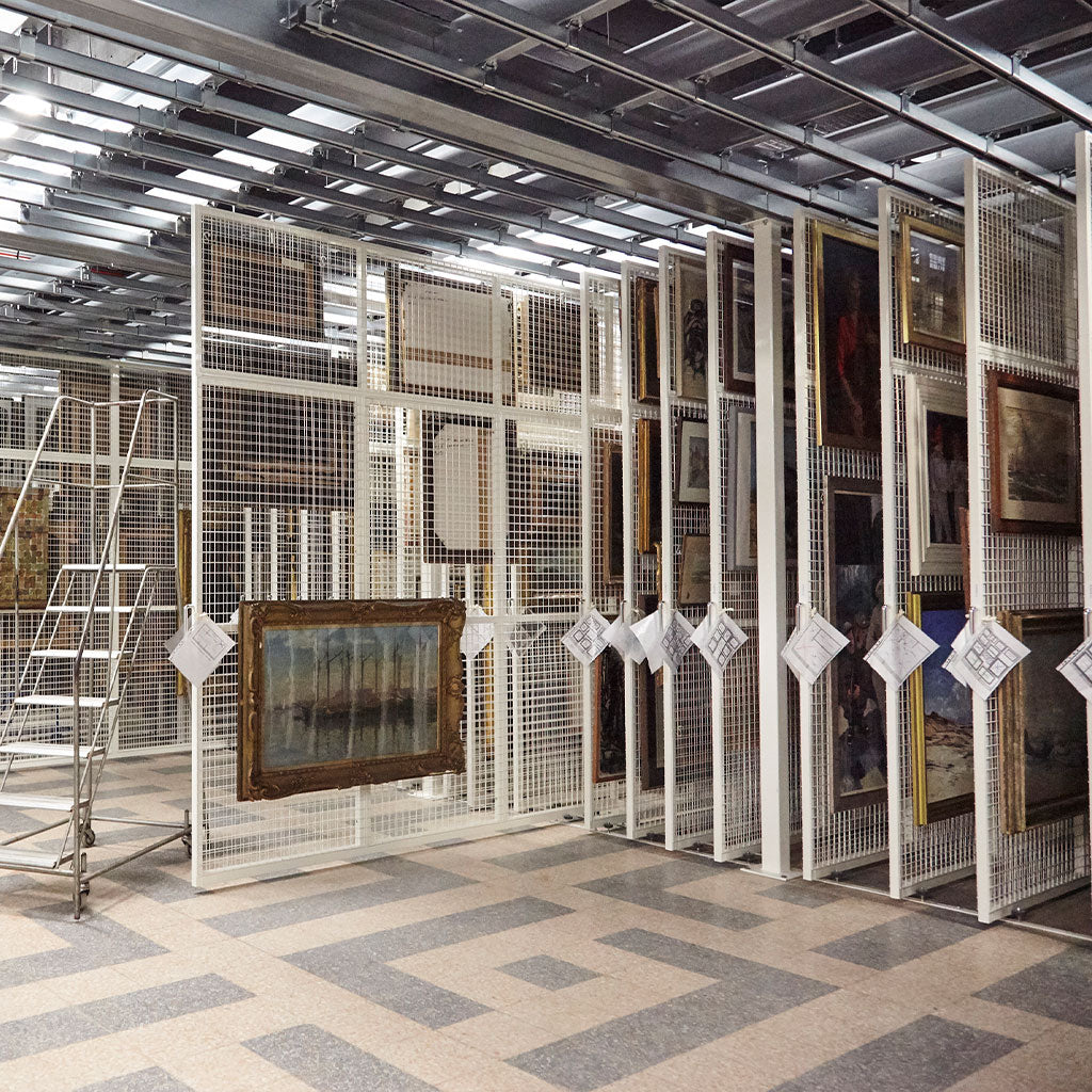 Galleries: Why You Need Pull-Out Art Racks