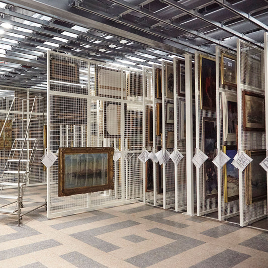 Galleries: Why You Need Pull-Out Art Racks