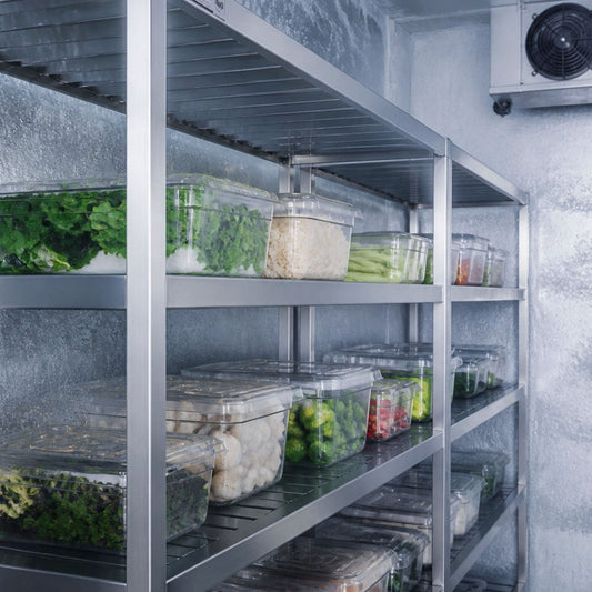 Stainless Steel Shelving, The Hygiene Standard.