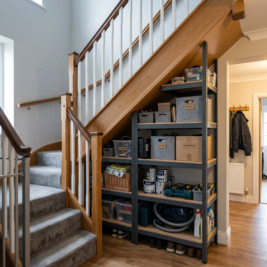 Understairs Storage & Shelving Ideas