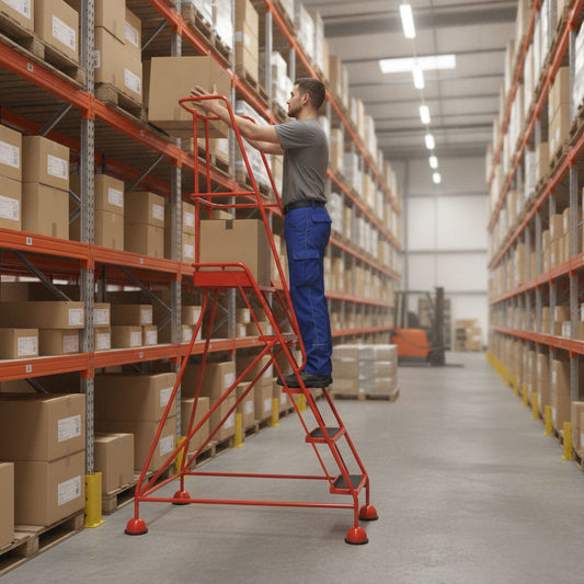 Why British Standard Steps Matter in Your Warehouse