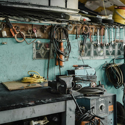 Old Well Used Workbench