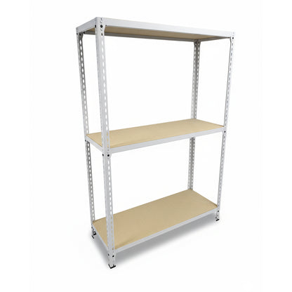 Speedrax Medium Duty Chipboard Shelves 2400mm Tall 3 Bay Mega Bundle