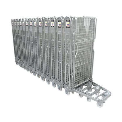 Nestable Roll Cage – 4 Sided with Mesh Infill