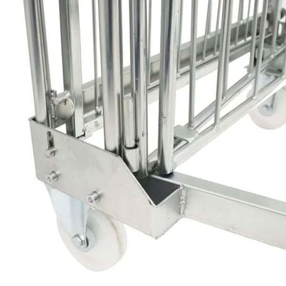 Nestable Roll Cage – 4 Sided with Mesh Infill