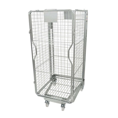 Nestable Roll Cage – 4 Sided with Mesh Infill