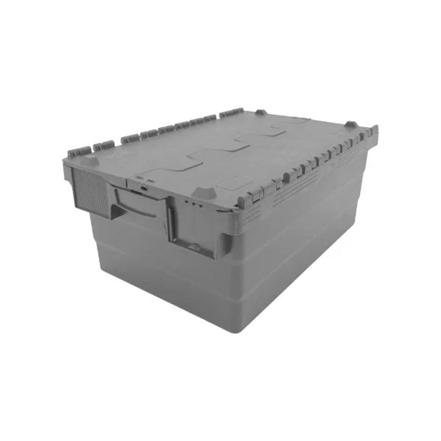 Tote Box – Attached Lid Container (ALC) – 600x400x250mm