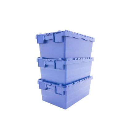 Tote Box – Attached Lid Container (ALC) – 600x400x250mm