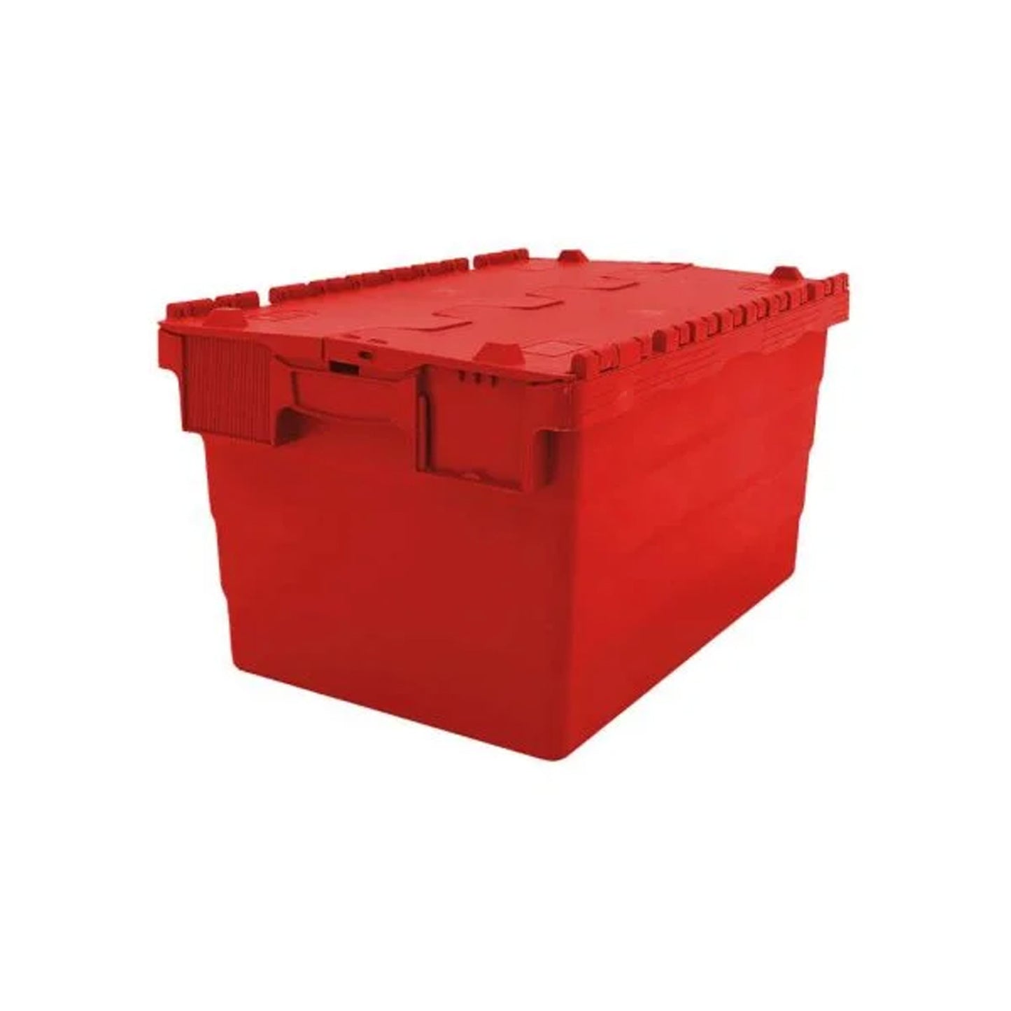 Tote Box – Attached Lid Container – 600x400x320mm