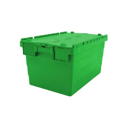 Tote Box – Attached Lid Container – 600x400x320mm