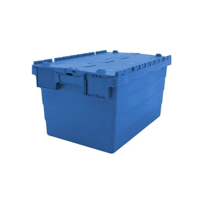 Tote Box – Attached Lid Container – 600x400x320mm