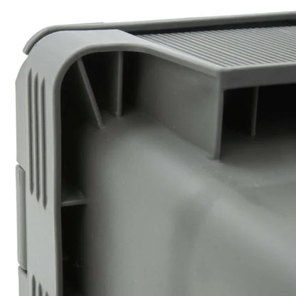 Tote Box – Attached Lid Container – 600x400x365mm
