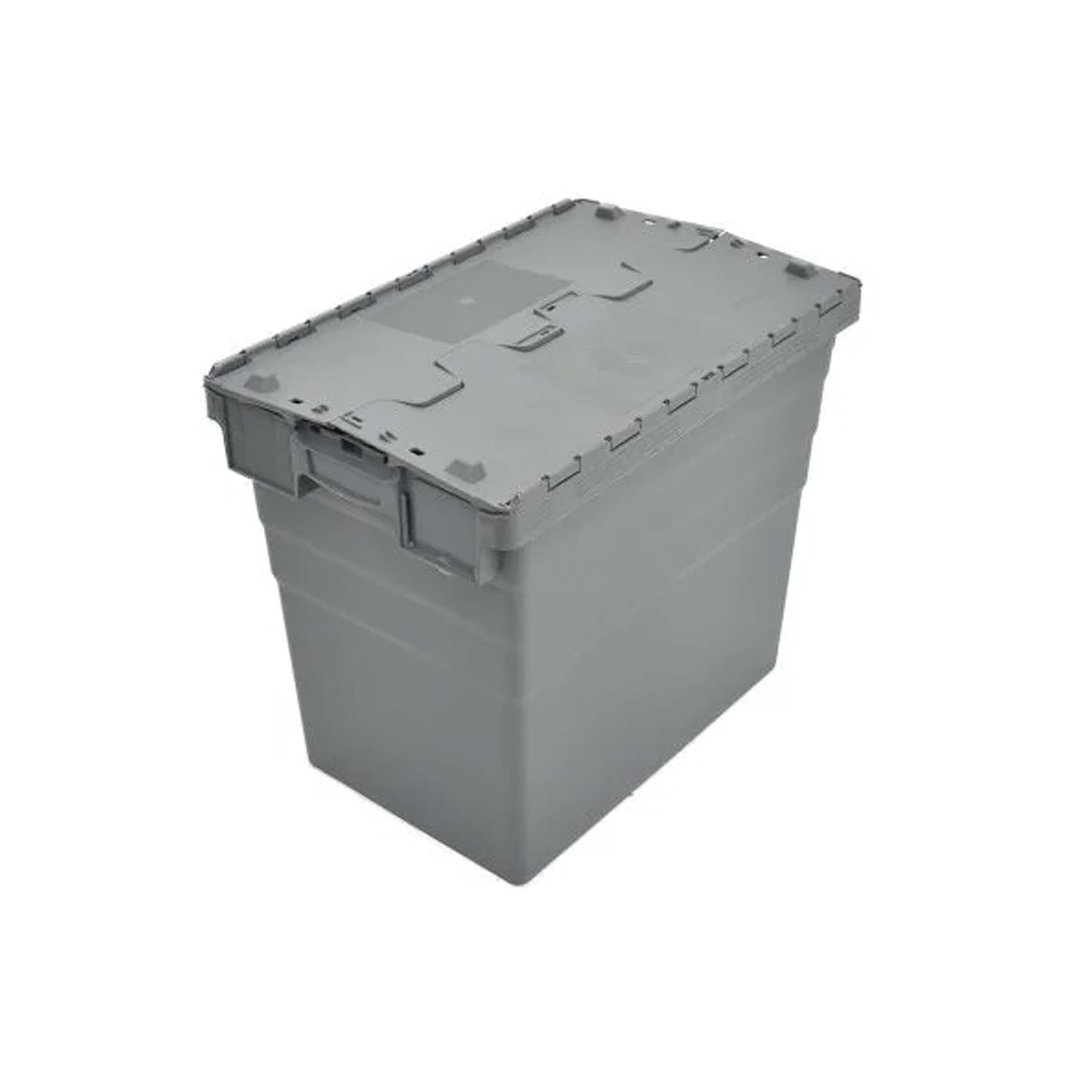 Tote Box – Attached Lid Container – 600x400x516mm