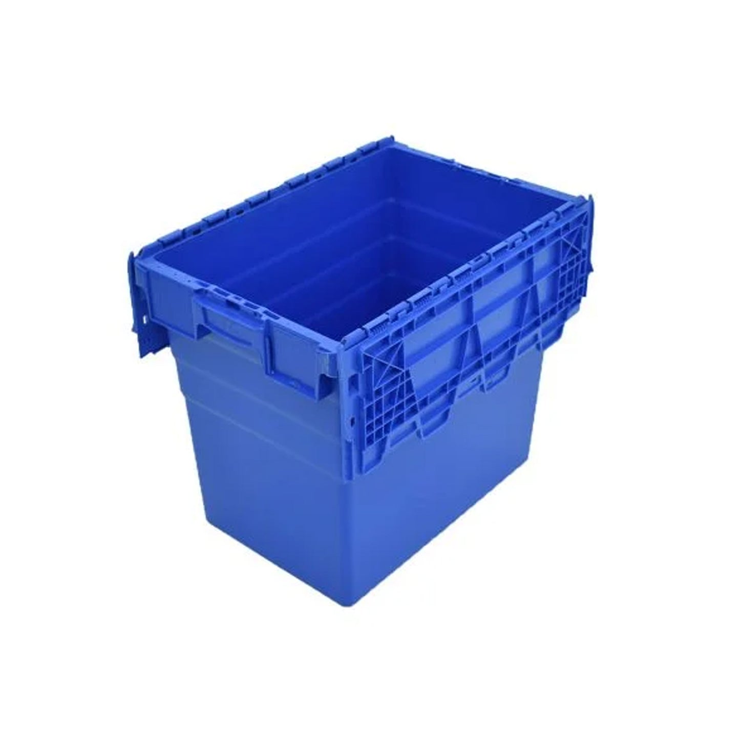 Tote Box – Attached Lid Container – 600x400x516mm