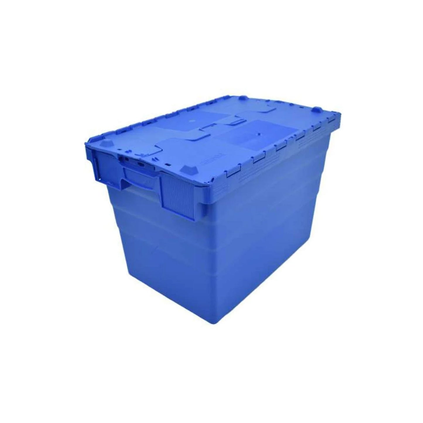 Tote Box – Attached Lid Container – 600x400x416mm