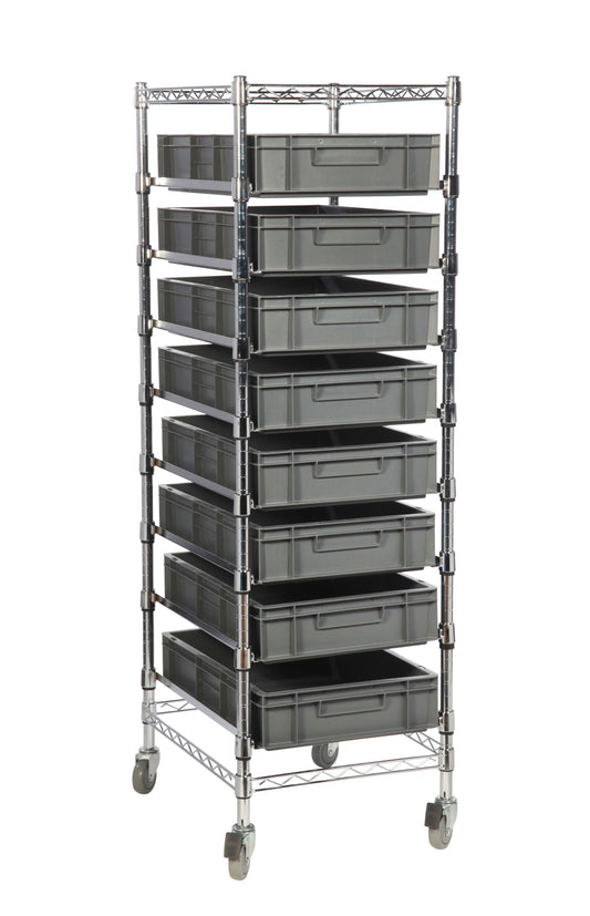 Eclipse Chrome Euro Box Cart